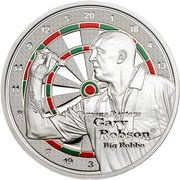 1 Dollar - Elizabeth II Gary Robson, Cook Islands, 2014 reverse image