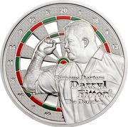 1 Dollar - Elizabeth II Darryl Fitton, Cook Islands, 2014 reverse image