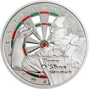 1 Dollar - Elizabeth II Tony O'Shea, Cook Islands, 2014 reverse image