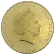 1 Dollar - Elizabeth II Diplodocus obverse image