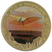 1 Dollar - Elizabeth II Pterodactyl, Cook Islands, 2014 reverse image