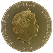 1 Dollar - Elizabeth II Velociraptor obverse image