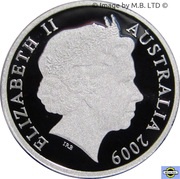 1 Dollar - Elizabeth II 4th Portrait - Australian Citizenship - Silver Proof obverse image