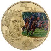 1 Dollar - Elizabeth II King William I, Cook Islands, 2015 reverse image