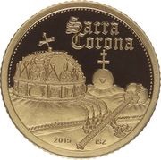 1 Dollar - Elizabeth II Sacra Corona, Cook Islands, 2015 reverse image