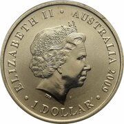 1 Dollar - Elizabeth II 4th Portrait - 200 Years of Postal Services in Australia obverse image