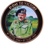1 Dollar - Elizabeth II Field Marshal Bernard Montgomery, Cook Islands, 2015 reverse image
