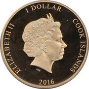 1 Dollar - Elizabeth II Elizabeth II obverse image