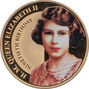 1 Dollar - Elizabeth II Elizabeth II, Cook Islands, 2016 reverse image
