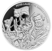 1 Dollar - Elizabeth II Peter Lalor, Cook Islands, 2016 reverse image