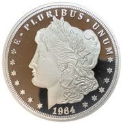 1 Dollar - Elizabeth II 1964 USA Morgan Dollar, Cook Islands, 2019 reverse image