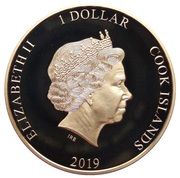 1 Dollar - Elizabeth II Mosasaurus obverse image