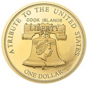 1 Dollar - Elizabeth II Protecting Liberty obverse image