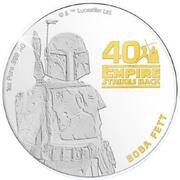 1 Dollar - Elizabeth II Boba Fett, Cook Islands, 2020 reverse image
