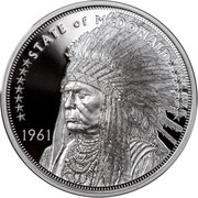 1 Dollar - Elizabeth II State of McDonald, Cook Islands, 2020 reverse image