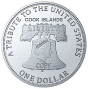 1 Dollar - Elizabeth II Double Liberty Dollar obverse image