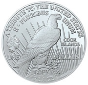 1 Dollar - Elizabeth II Peace Dollar obverse image