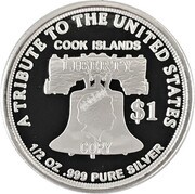 1 Dollar - Elizabeth II USA Double Liberty Dollar obverse image