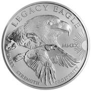 1 Dollar - Elizabeth II Legacy Eagle, Cook Islands, 2021 reverse image