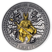 1 Dollar - Elizabeth II Odin, Cook Islands, 2021 reverse image