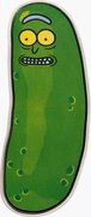1 Dollar - Elizabeth II Pickle Rick, Cook Islands, 2022 reverse image
