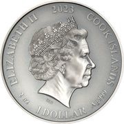 1 Dollar - Elizabeth II Posthumous; Hel obverse image