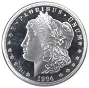 1 Dollar - Charles III 1964 USA Morgan Dollar, Cook Islands, 2023 reverse image