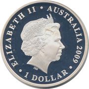 1 Dollar - Elizabeth II 4th Portrait - 2010 FIFA World Cup - Silver Proof obverse image