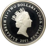 2 Dollars - Elizabeth II Black-Faced Spoonbill obverse image