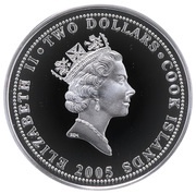 2 Dollars - Elizabeth II Tui obverse image