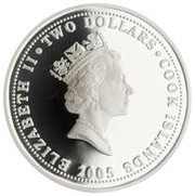 2 Dollars - Elizabeth II Bell Bird obverse image
