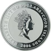 2 Dollars - Elizabeth II Hughes H-1 Racer obverse image