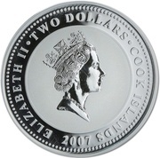 2 Dollars - Elizabeth II 1930 BSA Sloper obverse image