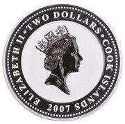 2 Dollars - Elizabeth II 8th March obverse image
