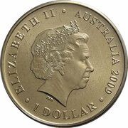 1 Dollar - Elizabeth II 4th Portrait - Observatories obverse image