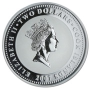 2 Dollars - Elizabeth II AK-47 obverse image
