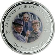 2 Dollars - Elizabeth II The Final Problem, Cook Islands, 2007 reverse image