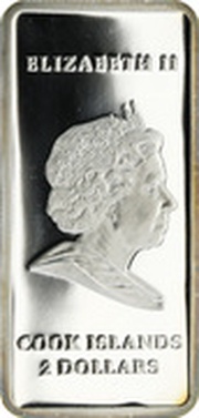 2 Dollars - Elizabeth II The Garden of Earthly Delights: 1/3 obverse image