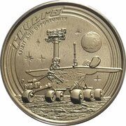 1 Dollar - Elizabeth II 4th Portrait - Rovers, Australia, 2009 reverse image