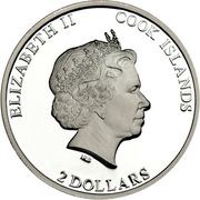 2 Dollars - Elizabeth II Pope Francis obverse image