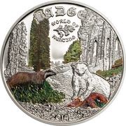 2 Dollars - Elizabeth II Badger, Cook Islands, 2014 reverse image