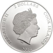 2 Dollars - Elizabeth II Rimatara Lorikeet obverse image