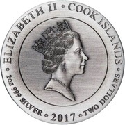 2 Dollars - Elizabeth II Ares obverse image