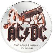 2 Dollars - Elizabeth II For Those About to Rock, Cook Islands, 2019 reverse image