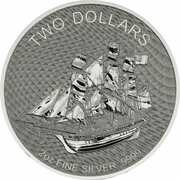 2 Dollars - Elizabeth II Bounty, Cook Islands, 2020 reverse image