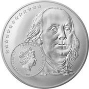 2 Dollars - Elizabeth II Founder obverse image