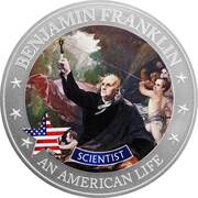 2 Dollars - Elizabeth II Scientist, Cook Islands, 2021 reverse image
