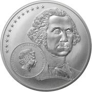2 Dollars - Elizabeth II Young George obverse image