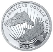 2 Dollars - Elizabeth II Double Eagle, Cook Islands, 2022 reverse image