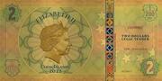 2 Dollars - Elizabeth II Love obverse image